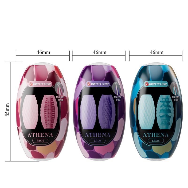 Pretty Love - Athena Eros Pack 15 Masturbadores Masculinos Varios