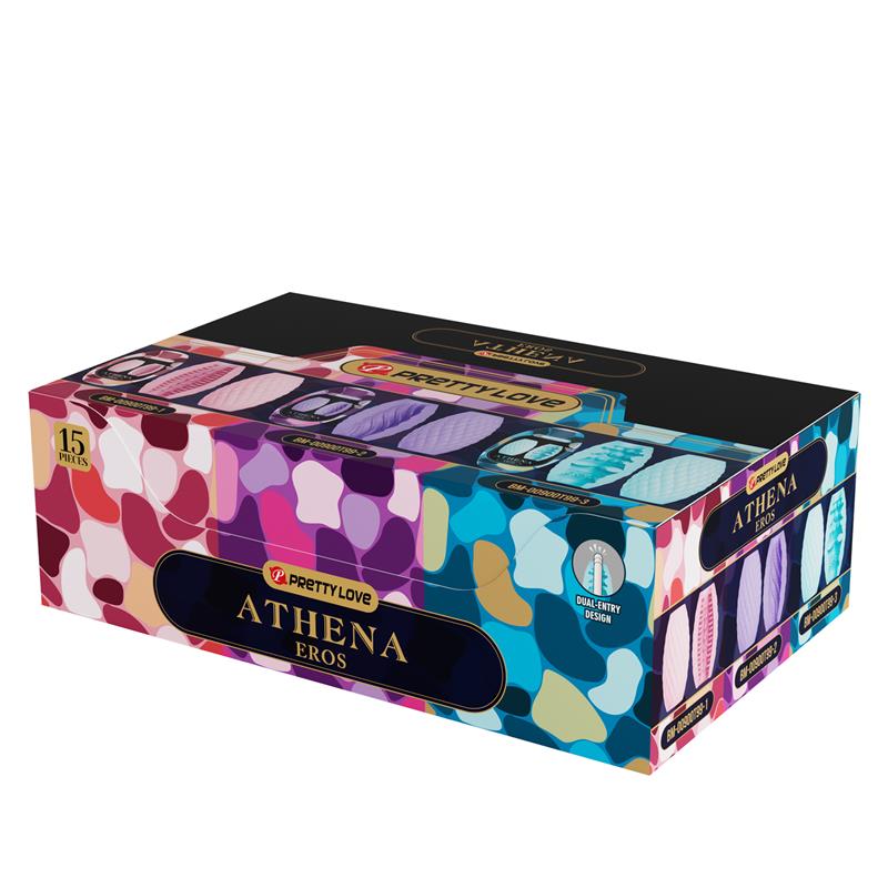 Pretty Love - Athena Eros Pack 15 Masturbadores Masculinos Varios