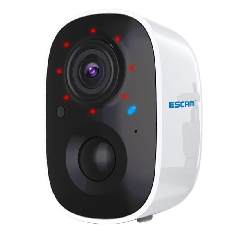 Escam G14 2mp Full Hd Visión Nocturna Reconocimiento Por Ia Blanco - Cámara De Vigilancia