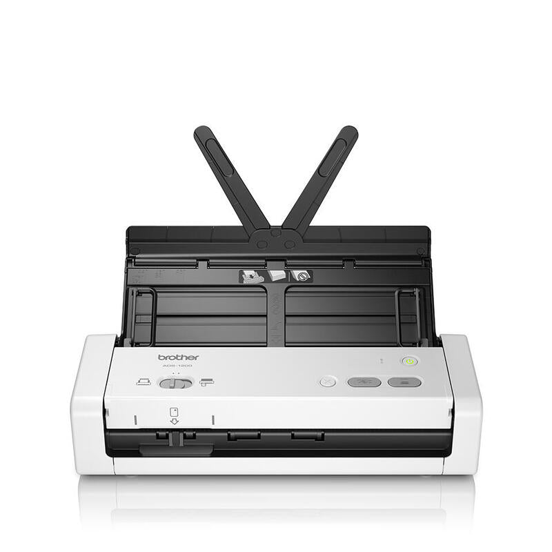 Escáner Documental Brother Ads-1200 Con Alimentador De Documentos Adf Doble Cara