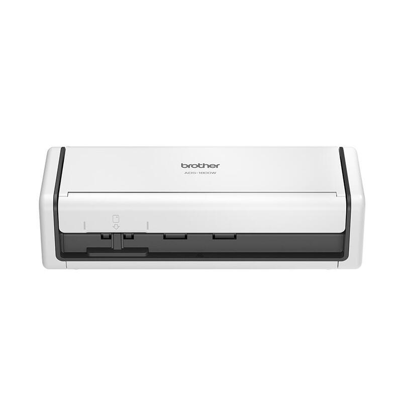 Escáner Documental Brother Ads-1800w Con Alimentador De Documentos Adf Doble Cara
