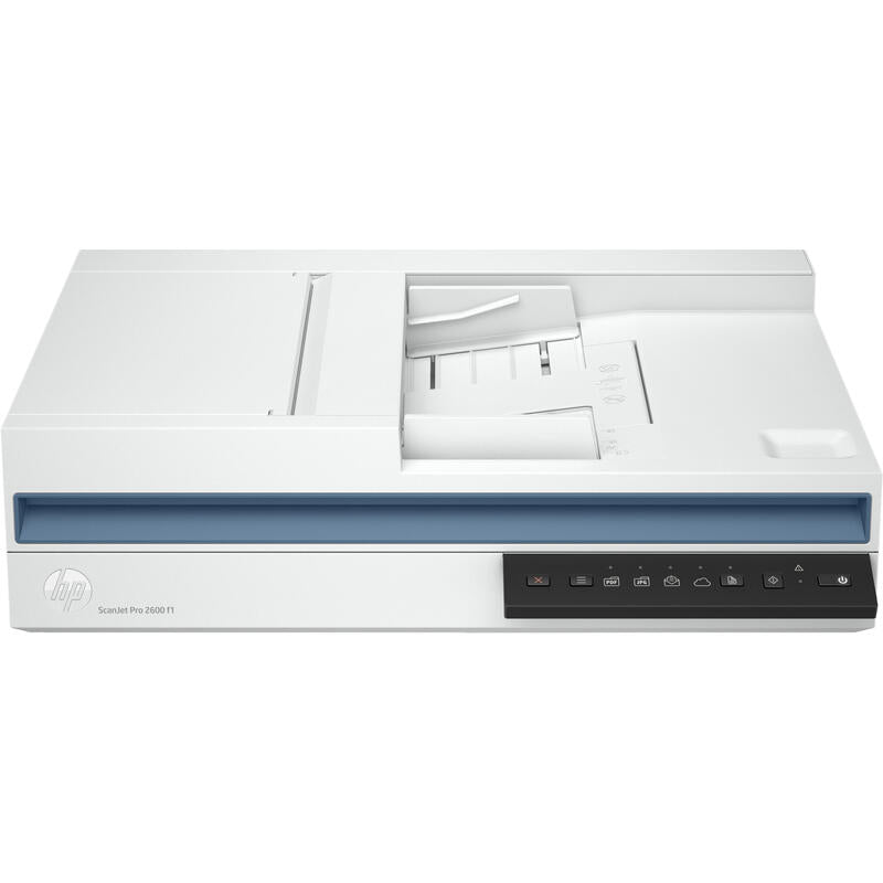 Escáner Documental Hp Scanjet Pro 2600 F1 Con Alimentador De Documentos Adf Doble Cara