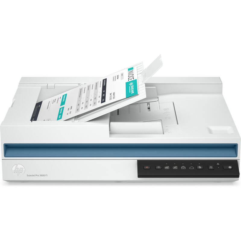 Escáner Documental Hp Scanjet Pro 3600 F1 Con Alimentador De Documentos Adf Doble Cara