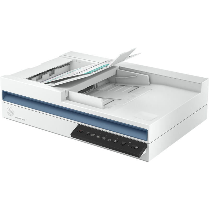 Escáner Documental Hp Scanjet Pro 3600 F1 Con Alimentador De Documentos Adf Doble Cara