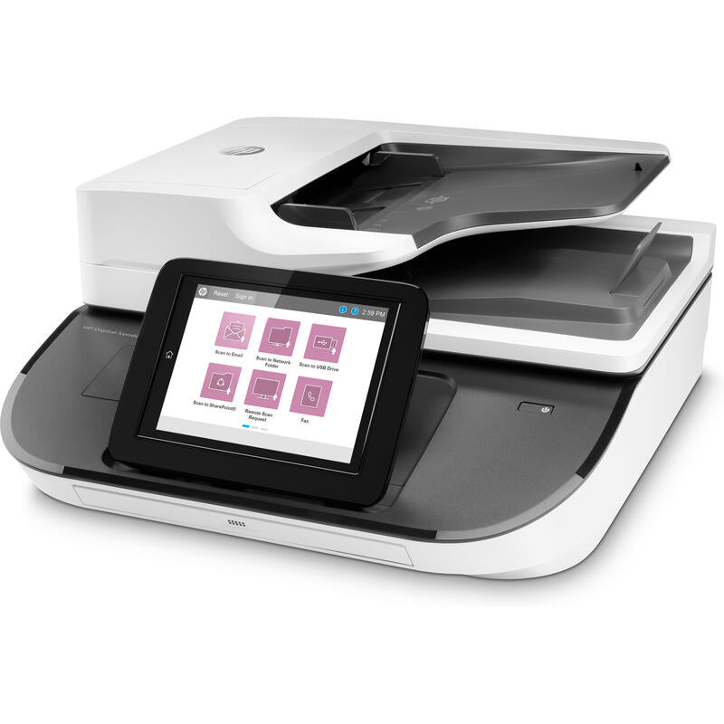 Escaner Scanjet Entreprise Flow 8500 Fn2 Hp  Estación De Trabajo Para Captura De Documentos Hp Digital Sender Flow 8500 Fn2