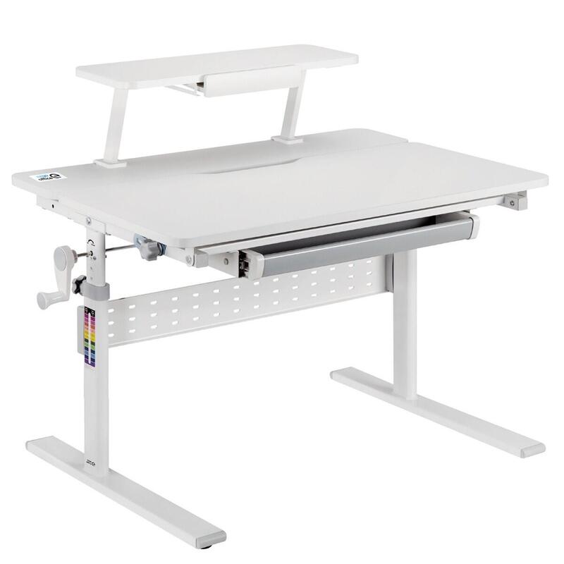 Escritorio Para Niños Con Ajuste De Altura Max 40kg Er-483 Gris