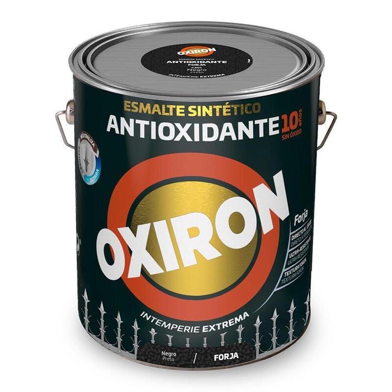 Esmalte Sintético Metálico Antioxidante Negro Forja 4 L