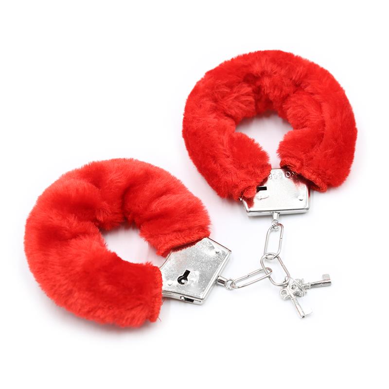 Esposas De Metal Para Muñecas Con Pelo Rojo