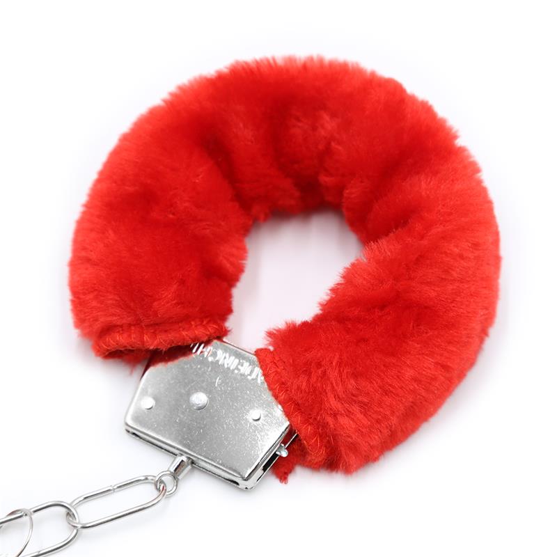Esposas De Metal Para Muñecas Con Pelo Rojo