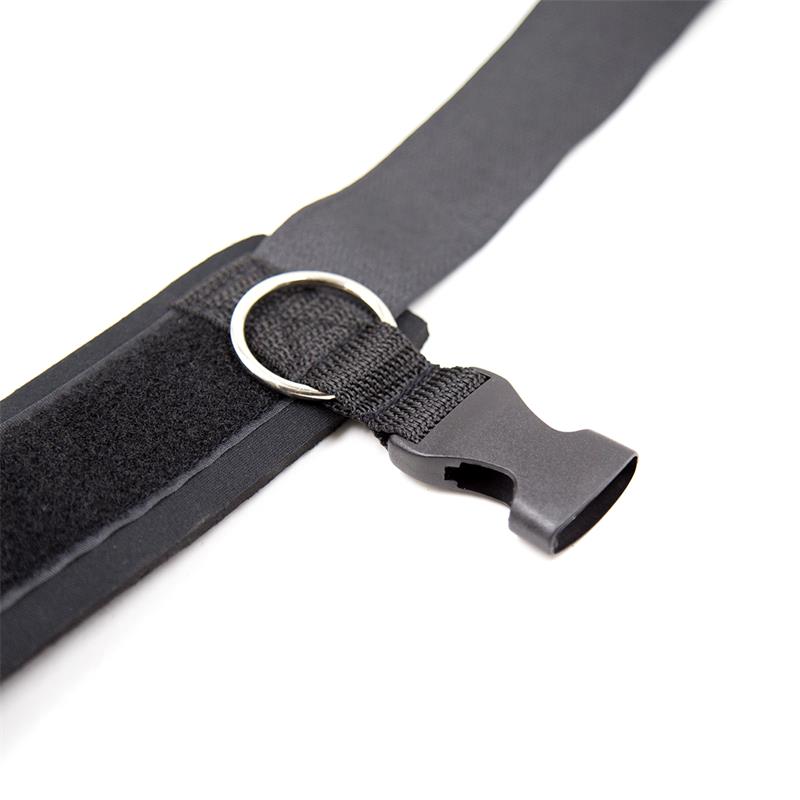 Esposas De Neopreno Con Velcro Negro