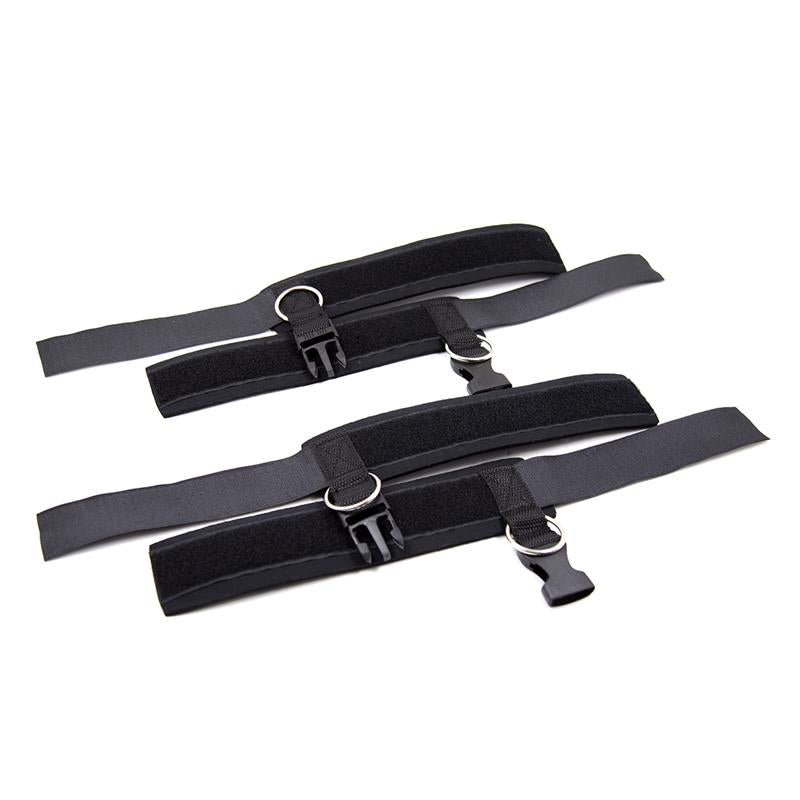 Esposas De Neopreno Con Velcro Negro