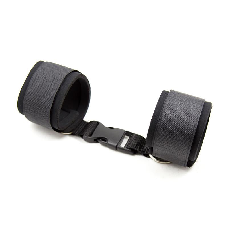 Esposas De Neopreno Con Velcro Negro