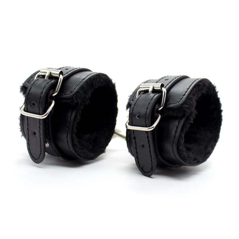 Esposas Para Tobillos Con Interior Acolchado Negro