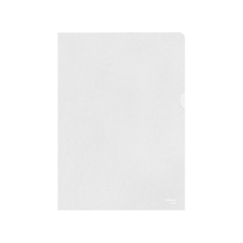 Esselte Caja De 100 Dossiers Uñero - Formato A4 - Lamina De Pp - Grosos 0.12mm - Color Transparente
