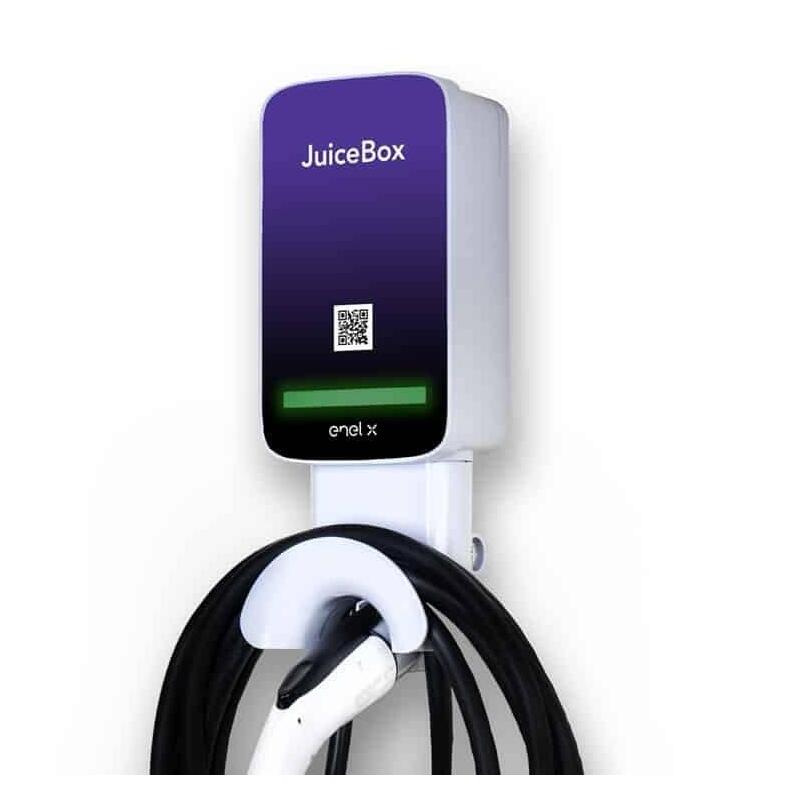 Estación De Carga Para Vehículos Eléctricos - Enel X Juicebox 2.01 Con Cable