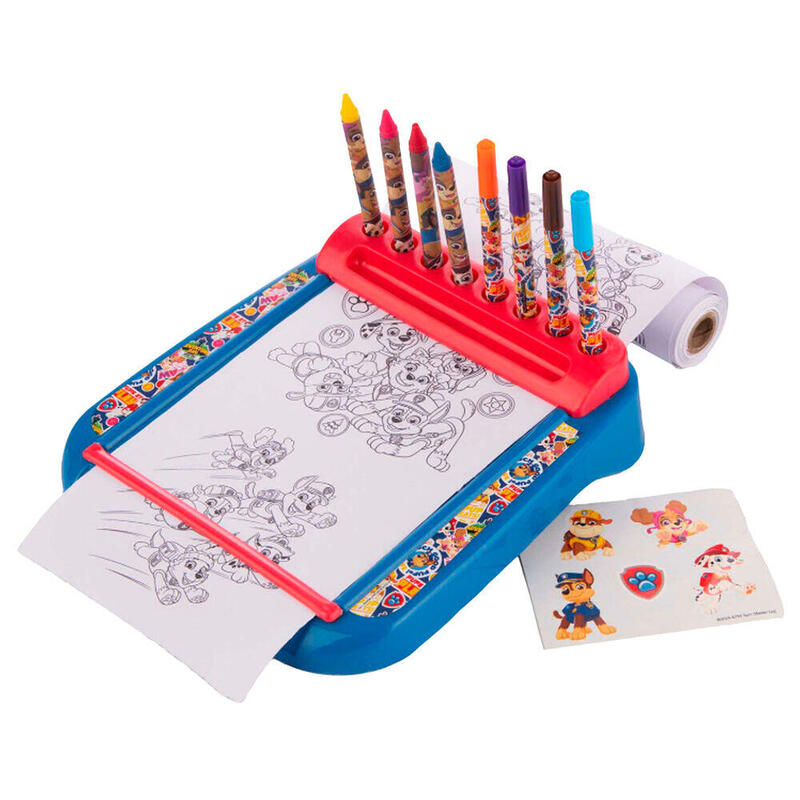 Estacion Dibujo Roll &#38; Go Patrulla Canina Paw Patrol