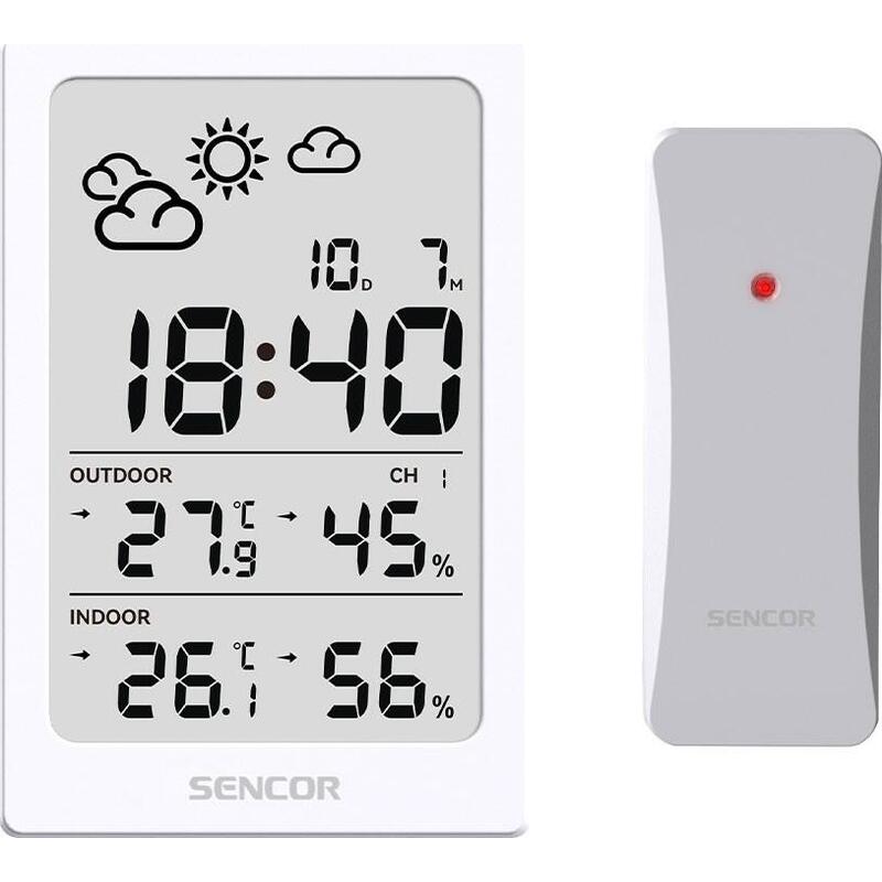 Estación Meteorológica Wielofunkcyjna Sws 2300 W, Data, Zegar, Budzik