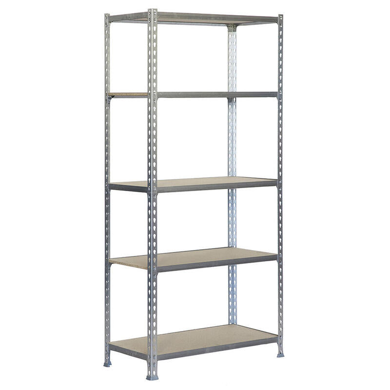 Estantería Mader 167.4x71x31cm 5b Galva/Madera 75kg Simon Rack