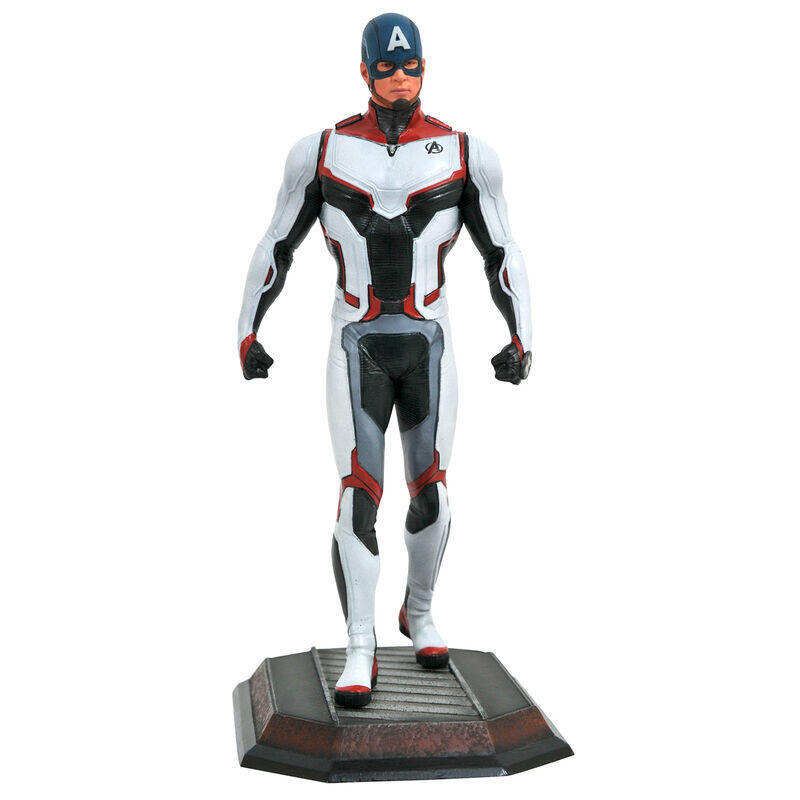 Estatua Diorama Capitan America Vengadores Avengers Endgame Marvel 23cm