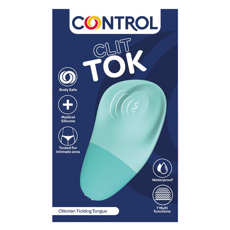 Control - Clit Tok Lengua Estimuladora De Clítoris Recargable