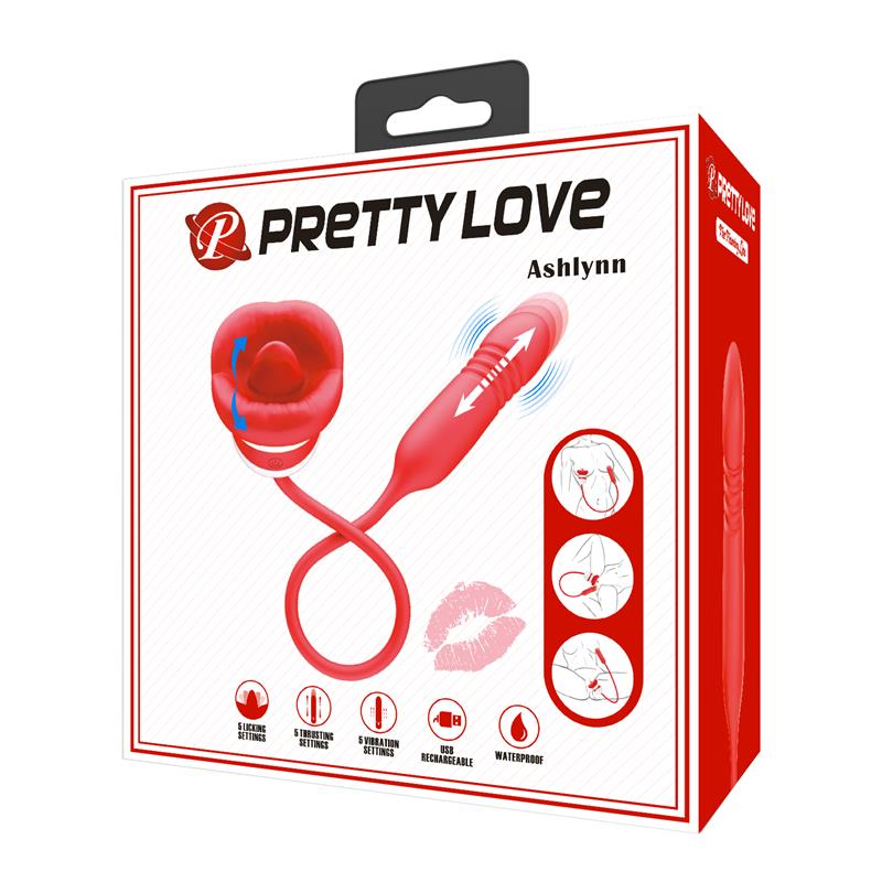 Pretty Love - Ashlynn Masturbador Boca Rojo