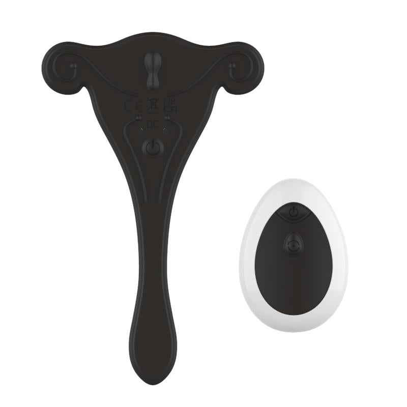 Estimulador De Braguita Con Control Remoto Usb Negro