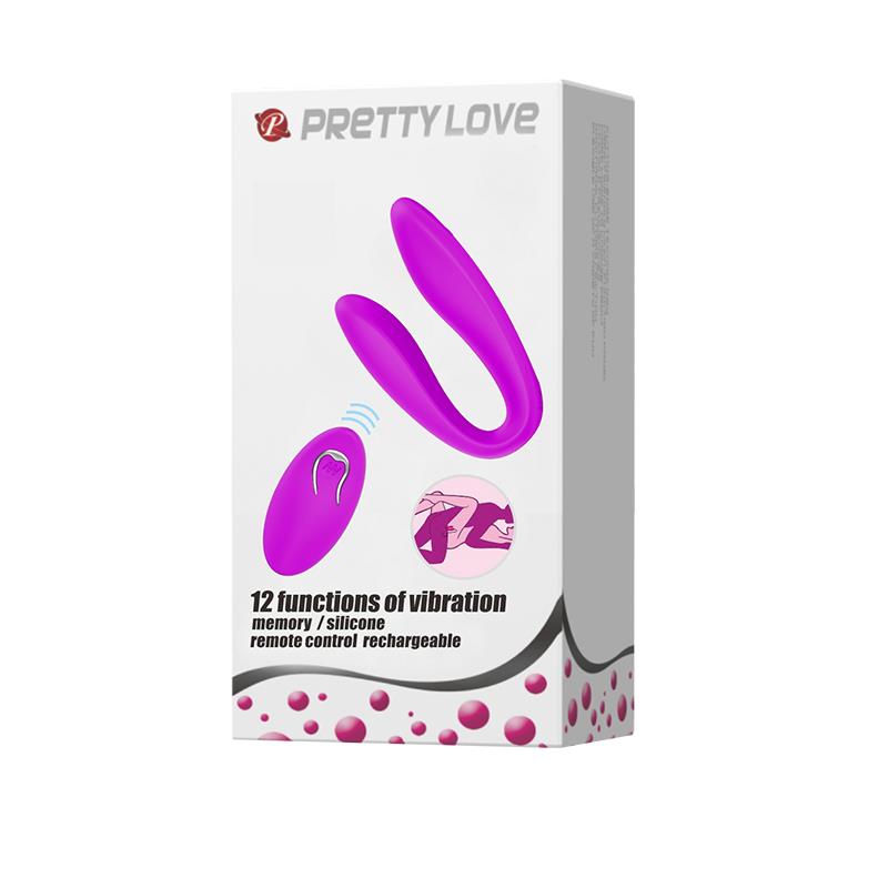 Estimulador De Parejas Control Remoto Rosa
