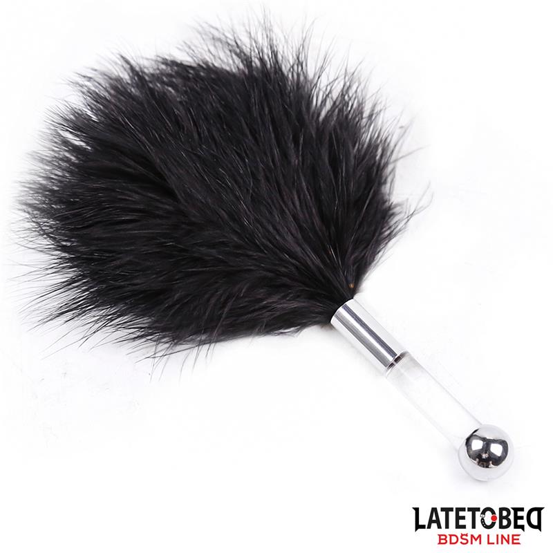 Estimulador De Plumas Con Mango De Metal