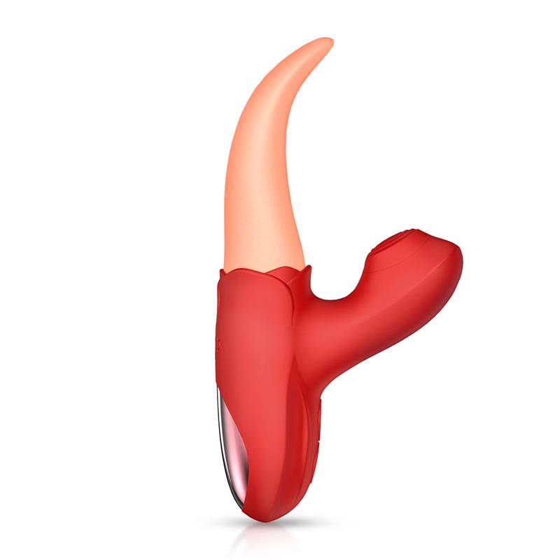 Estimulador Doble Con Lengua Y Pulsación