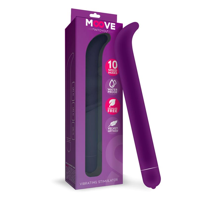 Estimulador Vibrador Punto G 10 Funciones Púrpura