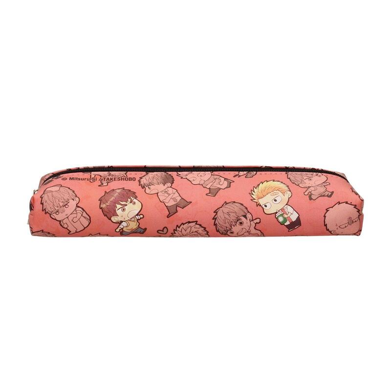 Estuche Lapiz Viñeta Rosa Megumi Y Tsugumi
