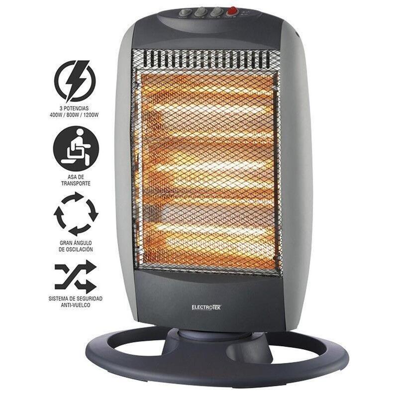 Estufa Electrica Thulos Et Eh1206 400w 800w 1200w