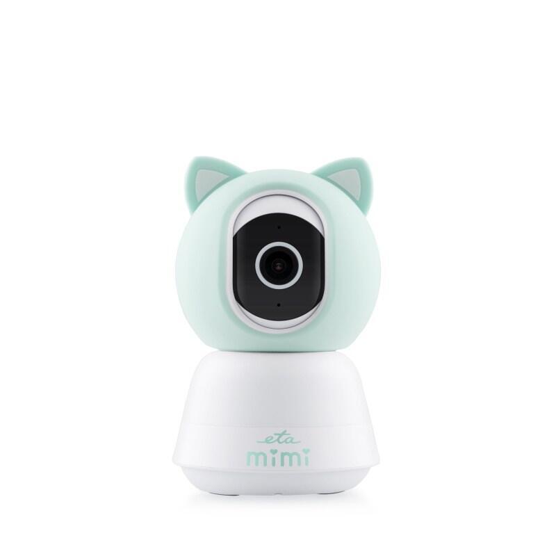 Eta Eta930690000 Mimi Monitor Inteligente Para Bebés, Full Hd, Visión Nocturna Infrarroja, Blanco Y Verde