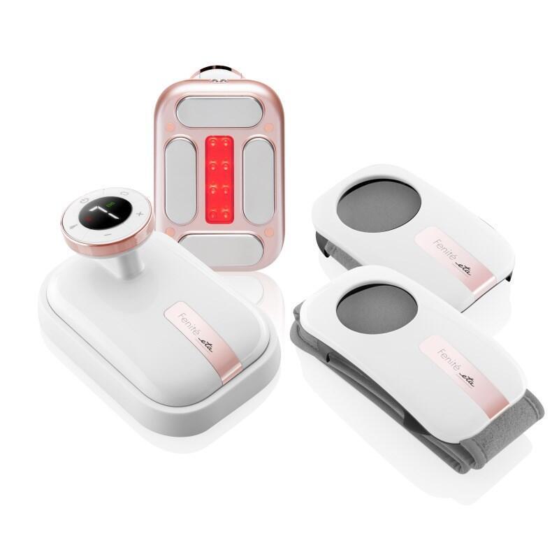 Eta Fenité Eta935390000 Masajeador Corporal, 3 Modos De Masaje, 9 Niveles, Blanco