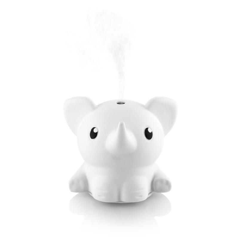 Eta Manny Eta963490000 Humidificador-Difusor De Aroma, Led Rgb Cambiante De Color, Blanco