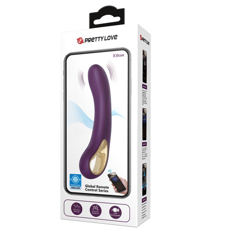 Pretty Love - Ethan Vibrador Recargable Lila
