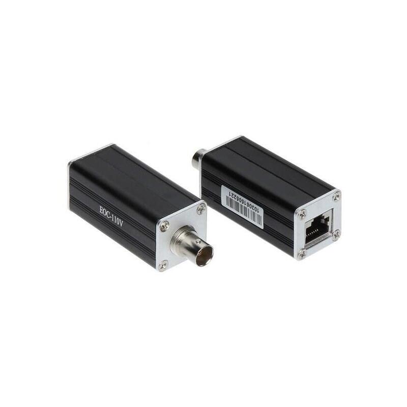 Ethernet/Coaxial Transmission Kit Eoc-110kit 200m (2pcs)