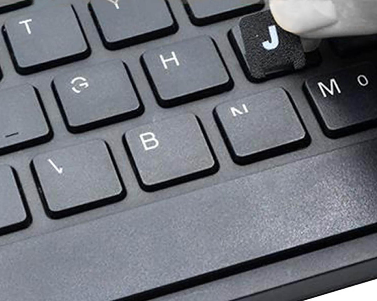 Pegatina Para Convertir Teclado En Idioma Portugués Negro
