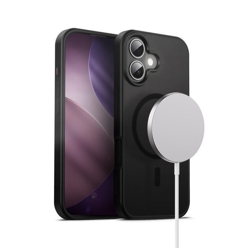 Etui Hybrid Frost Mag Cover Iphone 17 Magsafe Czarne