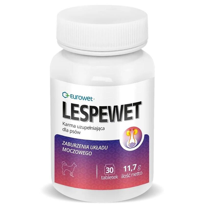 Eurowet Lespewet Wsparcie Ukladu Moczowego Para Perro 30szt