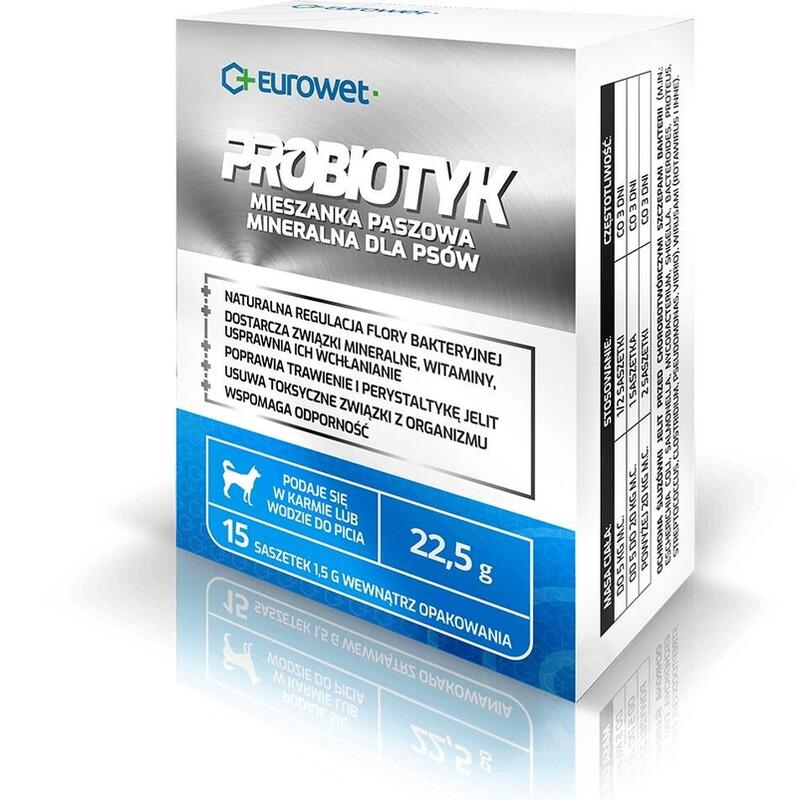 Eurowet Probiotyk Wsparcie Jelit Para Perro 15x1,5g