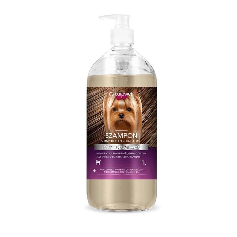 Eurowet Szampon York Dlugi Wlos Para Perro 1l