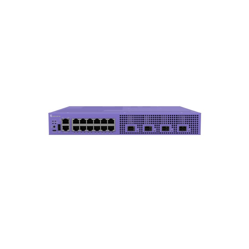 Extreme Networks 4000 Series 4220-12p-4x Conmutador Gestionado 12 X 10/100/1000base-T (Poe+) + 4 X Sfp+ De 1 Gigabit/10 Gigabits (Enlace Ascendente/Apilamiento) Montaje En Rack Poe+ (124 W)