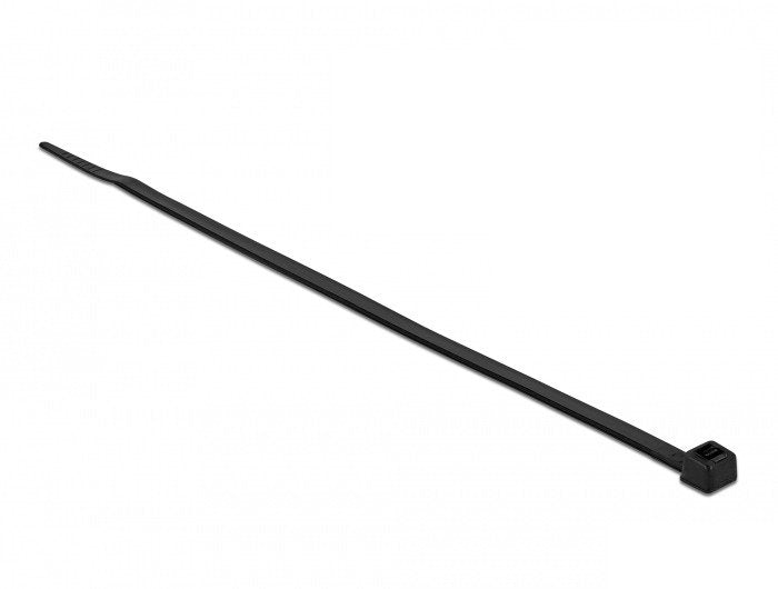 Delock Cablebinder Hitzebeständig L 300 X B 4,8 Mm Schwarz 100 Stück