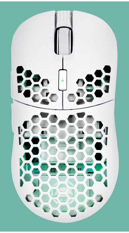 Gamiac Px71 Wireless Gaming Ratón - Blanco - Ratón - 16.000 Dpi