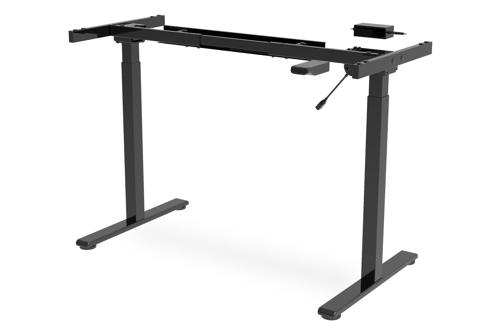 Digitus Bastidor De Mesa Eléctrico De Altura Regulable, Motor Individual, 2 Niveles, Negro