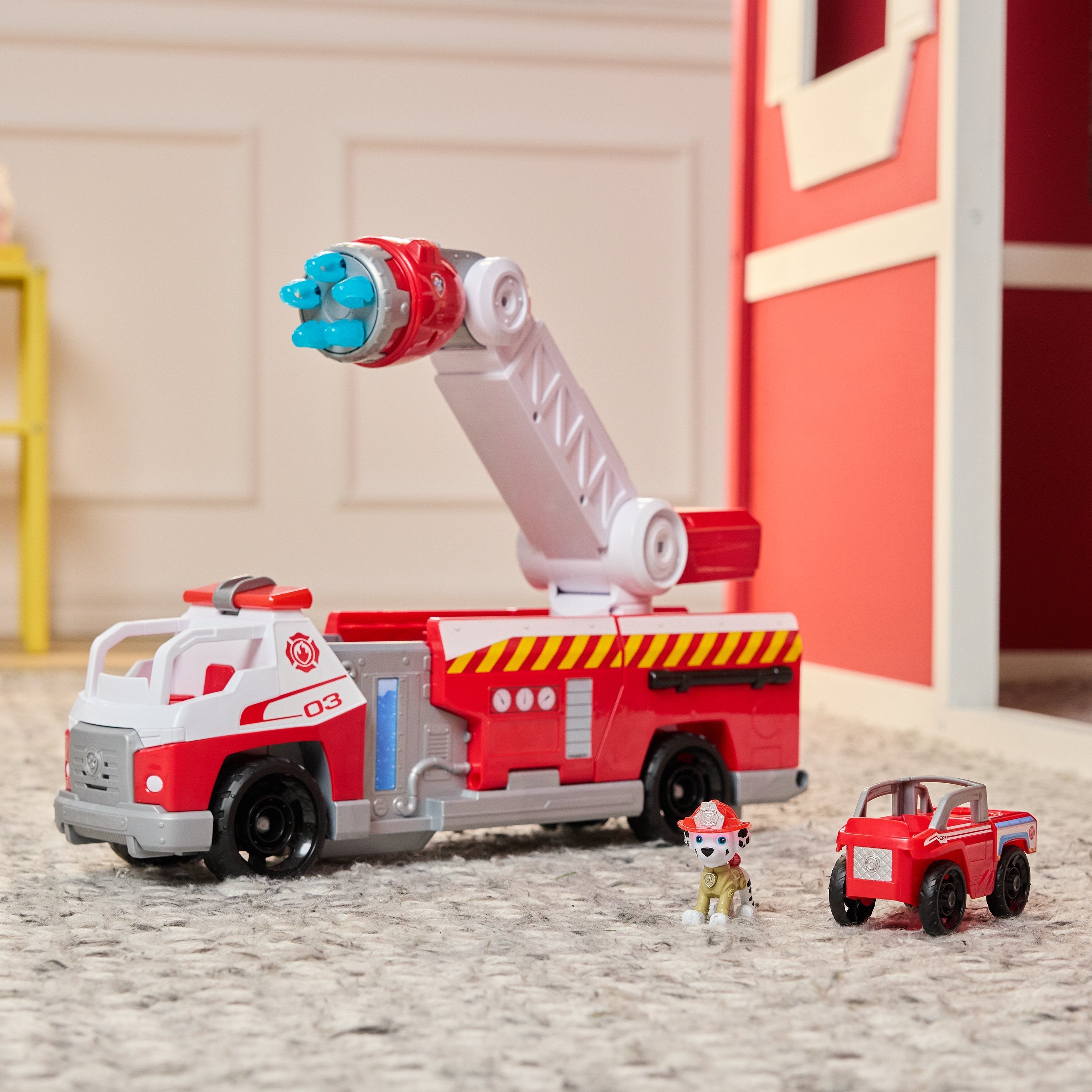 EAN 681147106550 - PAW Patrol PAW VHC Fire Rescue Dlx Fire Truck GML imagen 6
