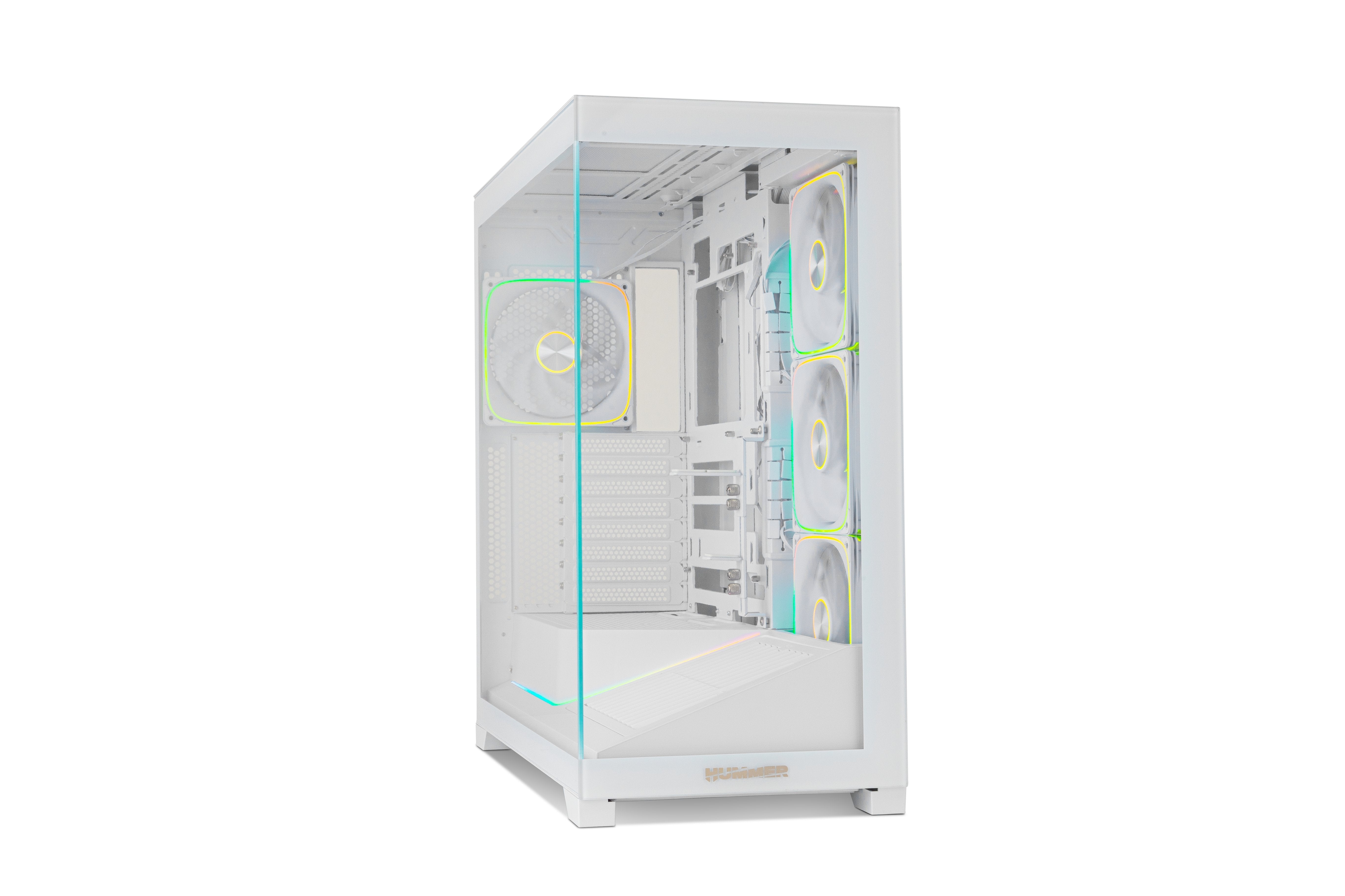 Caja Gaming Semitorre Nox Hummer Blade Blanca