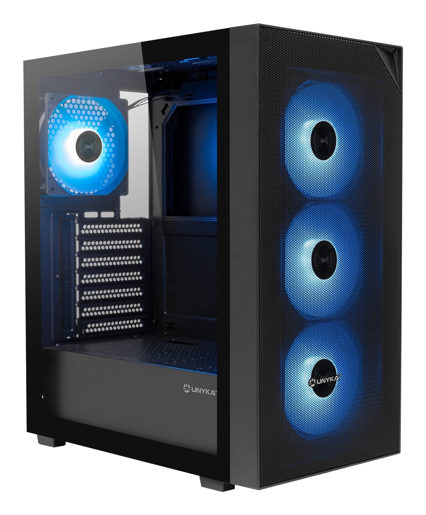 Unykach Revelat Mesh Compact Edition Caja Atx, Micro Atx, Itx - Lateral De Vidrio Templado - 3.5", 2.5" - Usb-A 2.0,