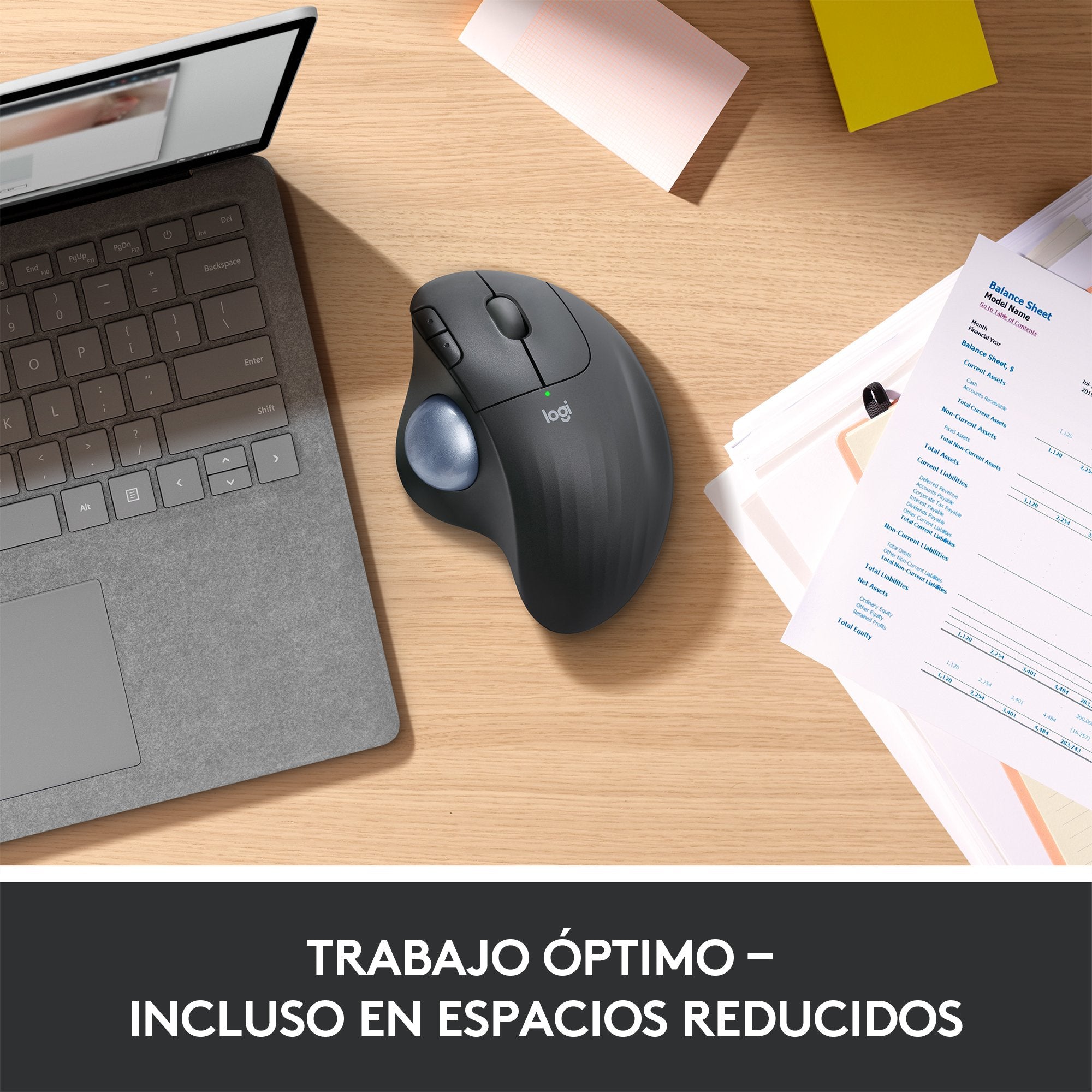 EAN 5099206092273 - Logitech 910-005872 ratón Oficina mano derecha RF Wireless + Bluetooth Trackball 2000 DPI imagen 18